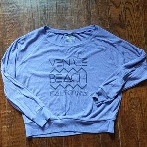 Heathered purple Venice Liberty lightweight shirt